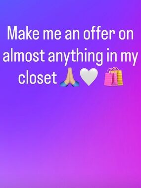 Make me an offer 🛍️